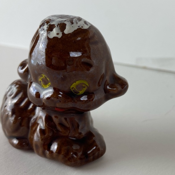 Japan Redglass Collectable little Poodle figurine - Picture 2 of 3